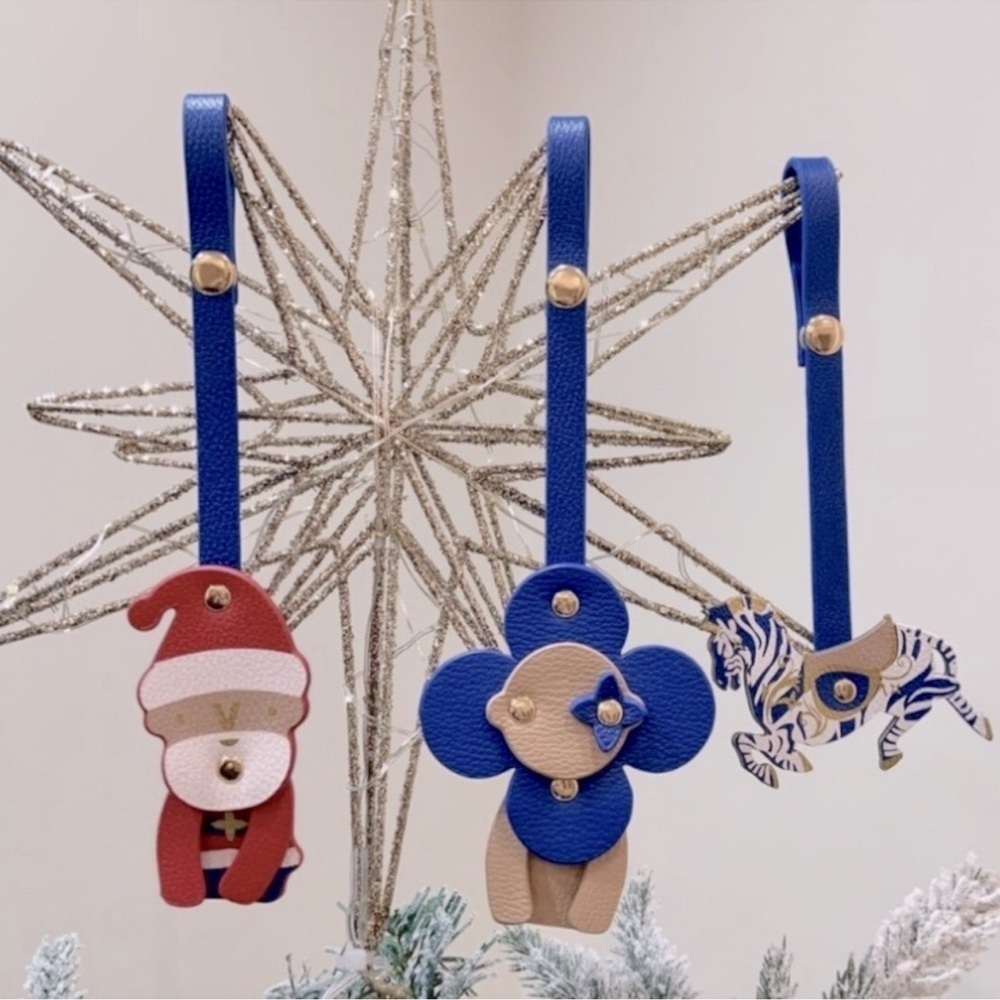 Louis Vuitton Holiday Ornament/Bag Charm Trio - Picture 6 of 11